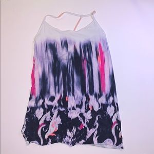 Power Y extra long Lululemon tank- cotton